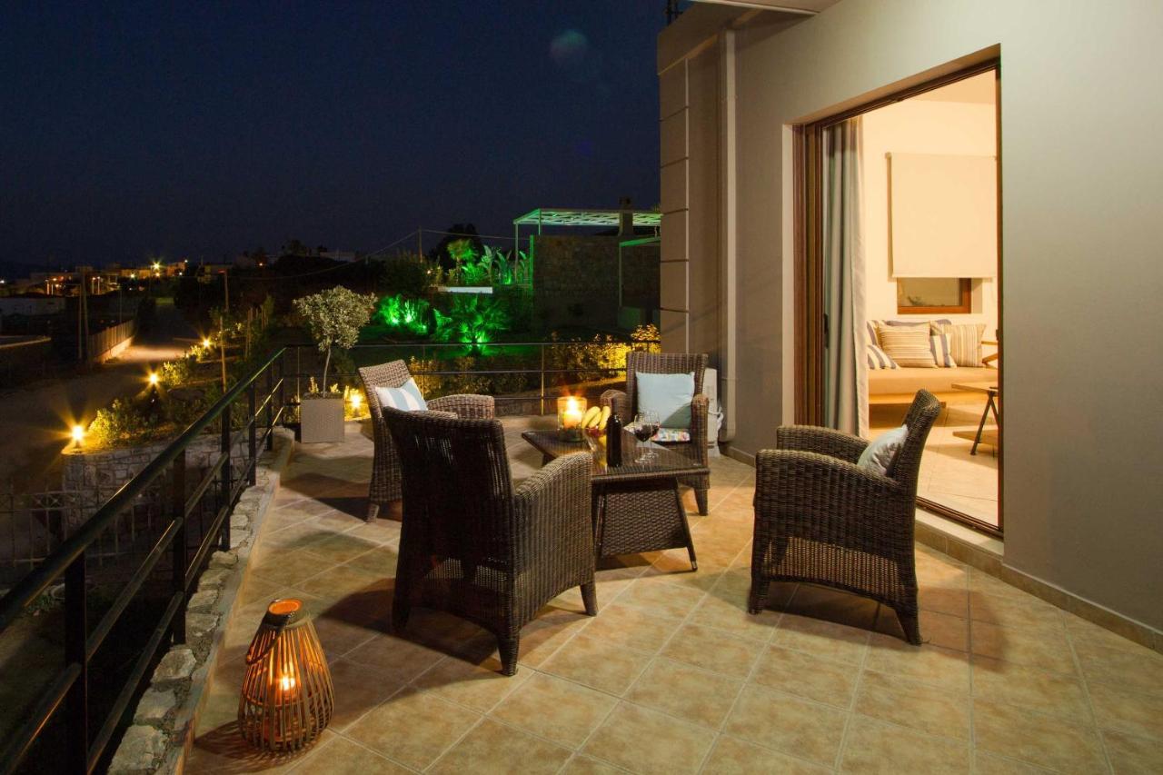 Mike'S Apartment I Luxury Above The Sea Киссамос Экстерьер фото